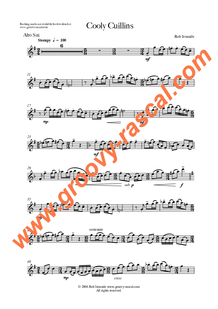 Scottish Suite for alto saxophone and piano - Image 2