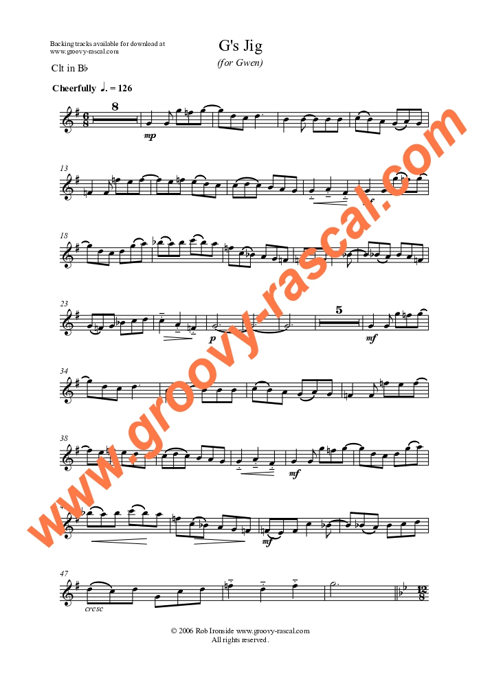 Scottish Suite for clarinet and piano - Image 4