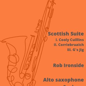 Scottish Suite for alto saxophone and piano