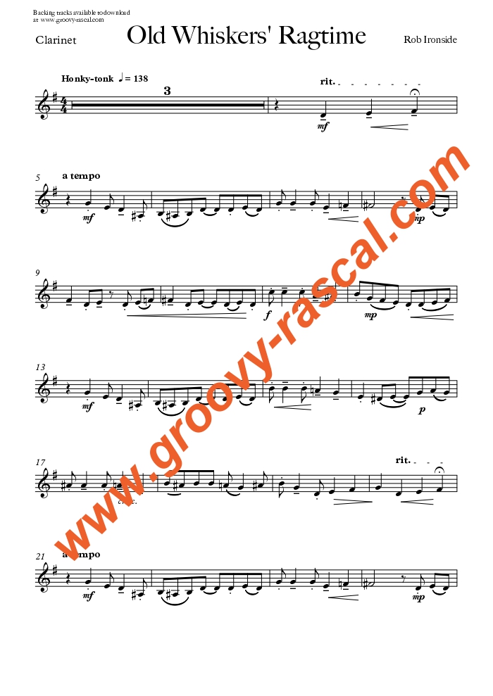 'Groovy Kick-Starts 2' for Clarinet and Piano - Image 4