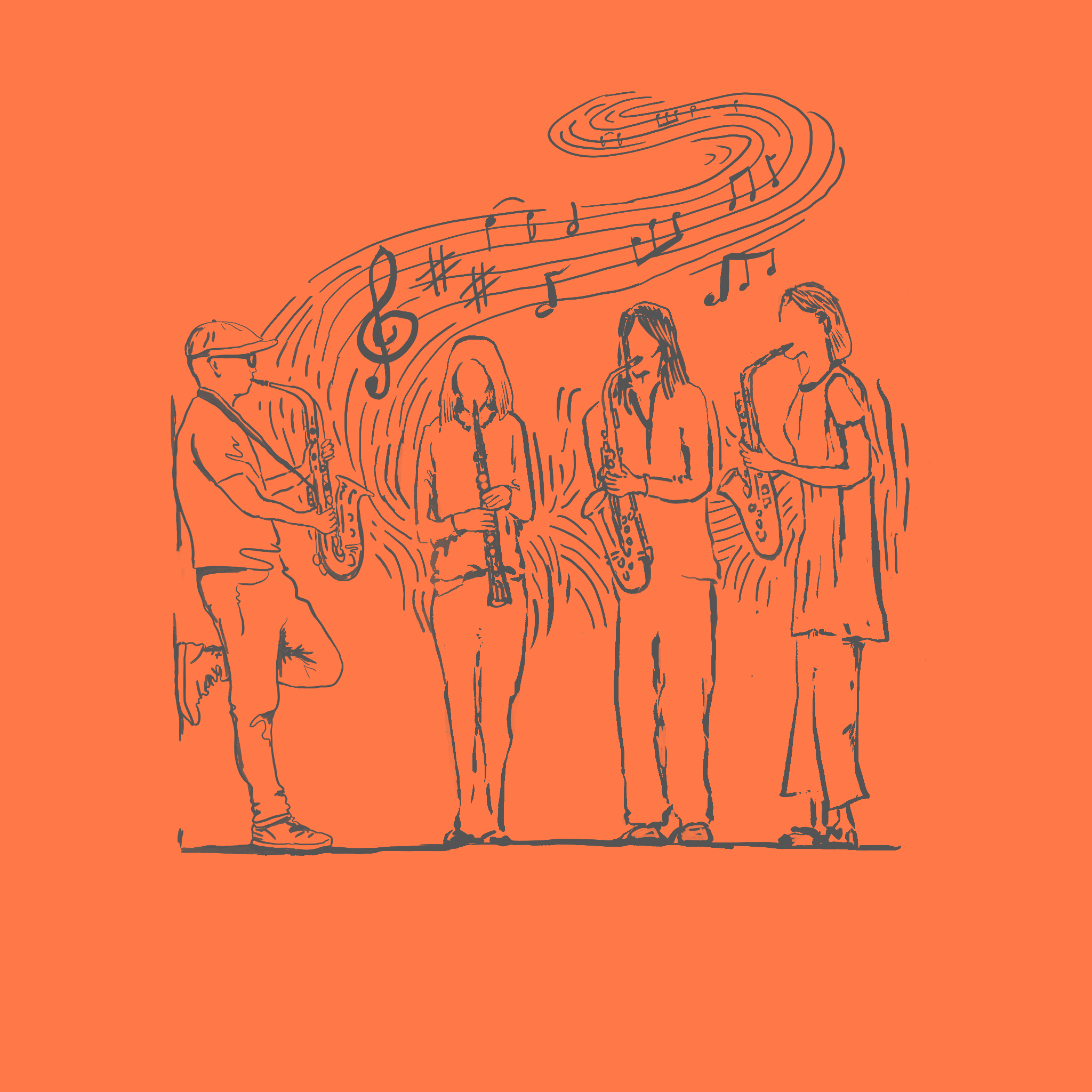 saxophone quartet