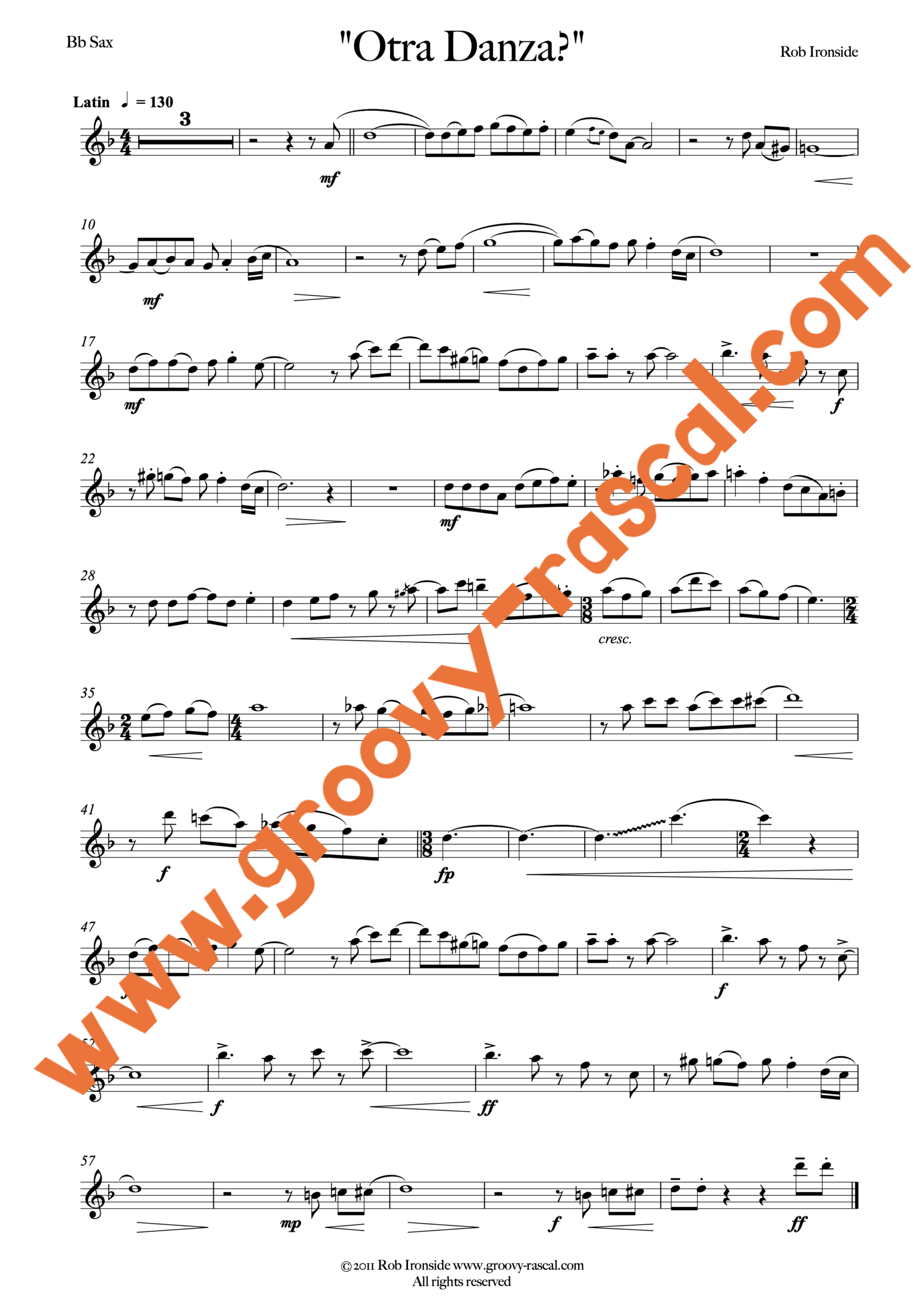"Otra Danza?" for Bb saxophone and piano - Image 2